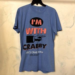 T-shirt, Joes Crab Shack Orlando, never worn, size medium, Landrys brand